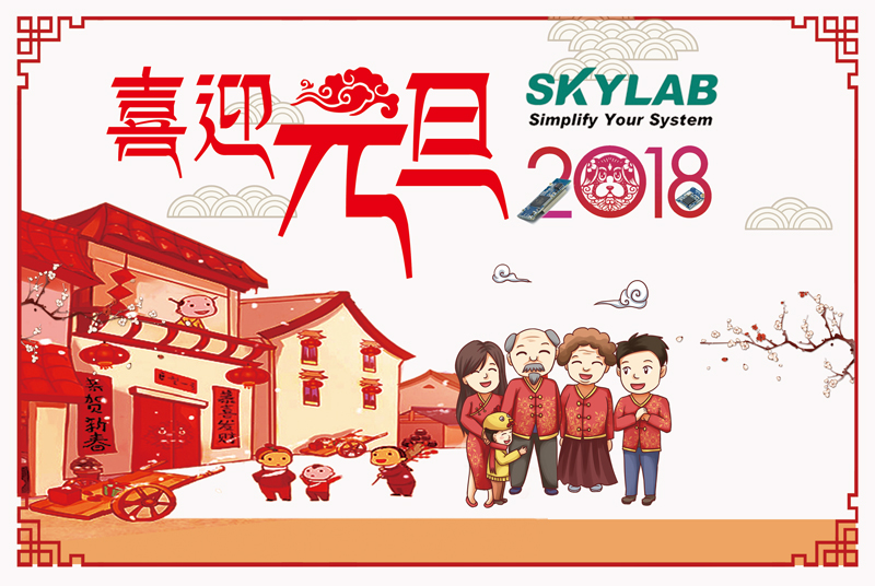 SKYLAB祝你元旦快乐