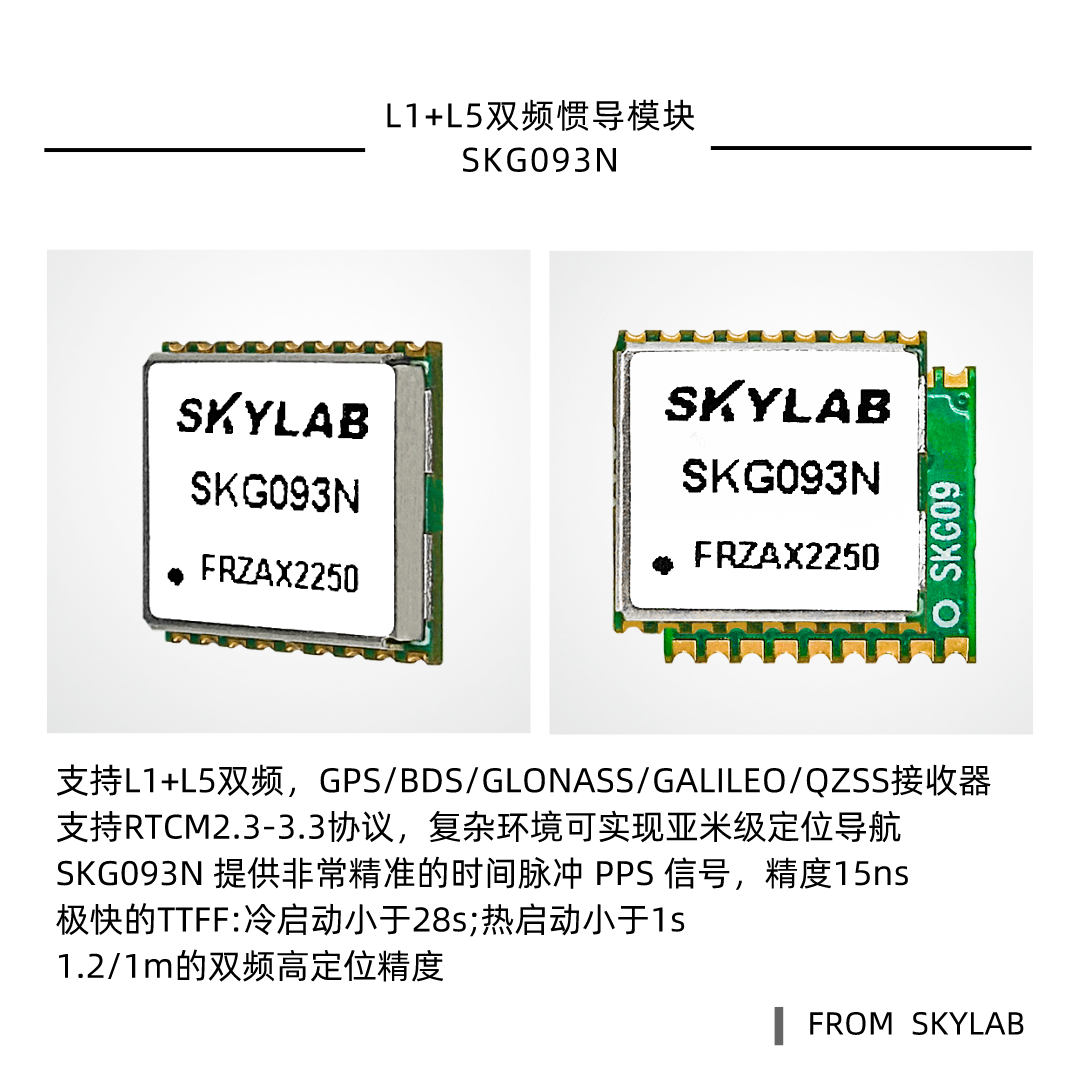 选型小尺寸双频惯导模块SKG093N，有参考设计指南吗？